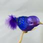 Preview: Emila_Weihnachtkugel_Vogel_Lila_2