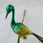 Preview: Emila_Weihnachtkugel_Vogel_Pfau_gruen_4
