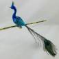 Preview: Emila_Weihnachtkugel_Vogel_Pfau_blau_2