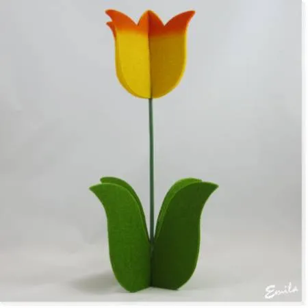 Filz-Tulpe ● Gelb ● 30 cm
