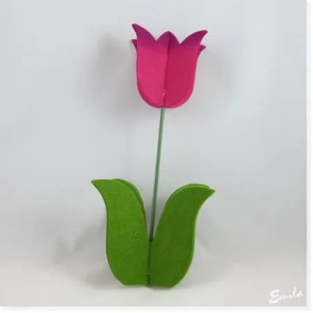 Filz-Tulpe ● Pink ● 30 cm