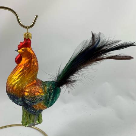 Preview: EmilaShop_Weihnachtskugel_Tiere_Bauernhof_Hahn_4