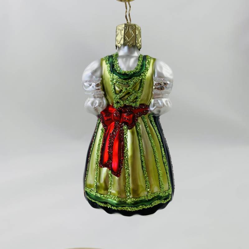 Weihnachtskugel_Bayern_Dirndl_Hellgruen_1