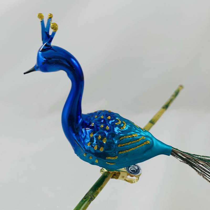 Emila_Weihnachtkugel_Vogel_Pfau_blau_1