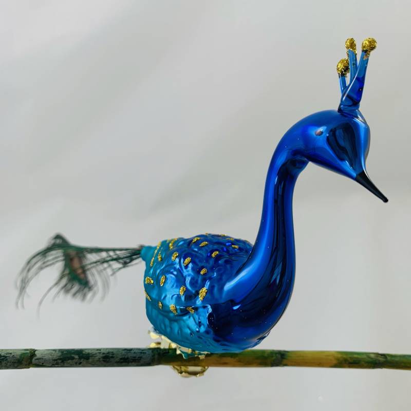 Emila_Weihnachtkugel_Vogel_Pfau_blau_3