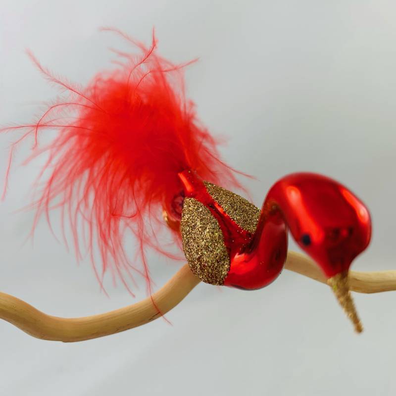 Emila_Weihnachtkugel_Vogel_Rot_2
